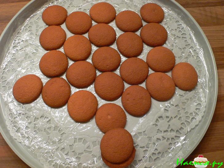 Торт "Черепаха" с персиками