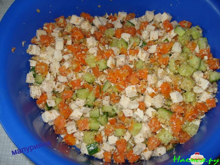 Салат "Ку-ка-ре-ку"