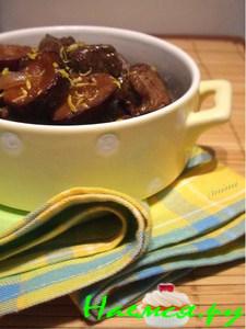 Телятина со сливами Телятина со сливами