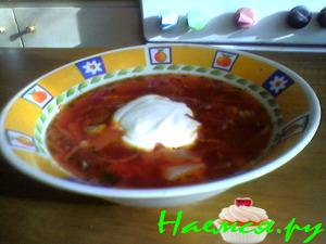 Борщ из детства