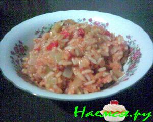 Рис с кабачками и цуккини Рис с кабачками и цуккини