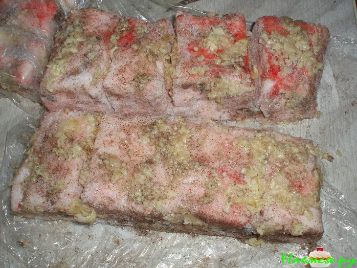 Сало быстрого посола