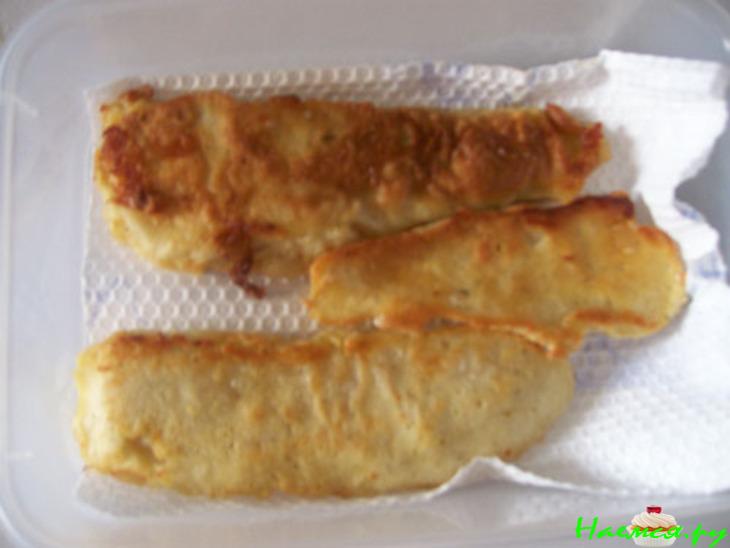 Рыба в кляре с апельсинами