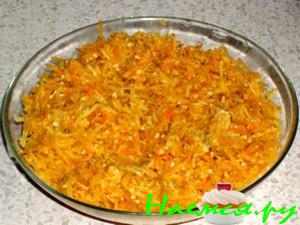 Витаминный салат с кольраби и тыквой