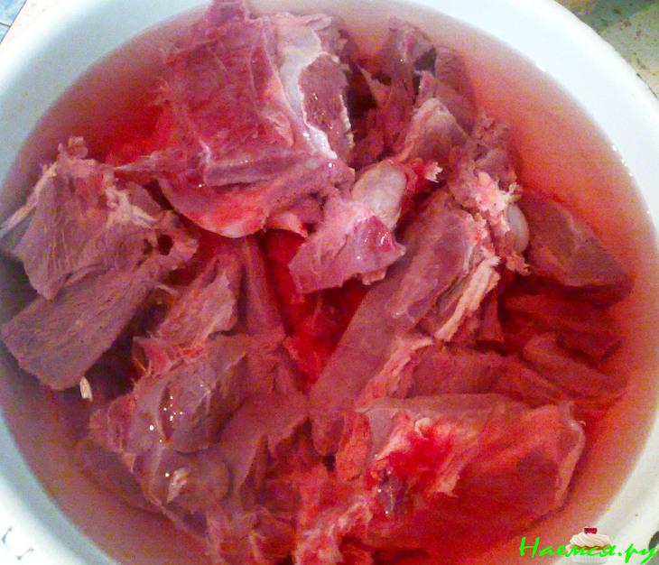 Жаркое из дикой косули (дичь)