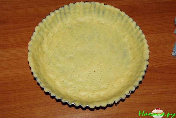 Теплый пирог с шоколадом