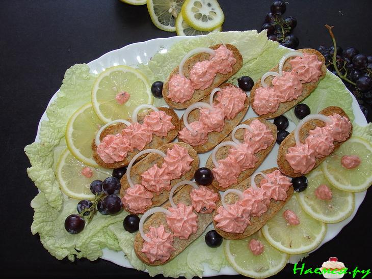 Крем из красной рыбы