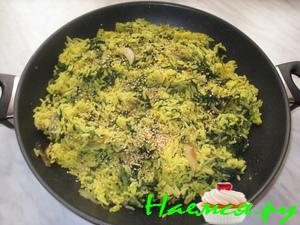 Рис со шпинатом Рис со шпинатом