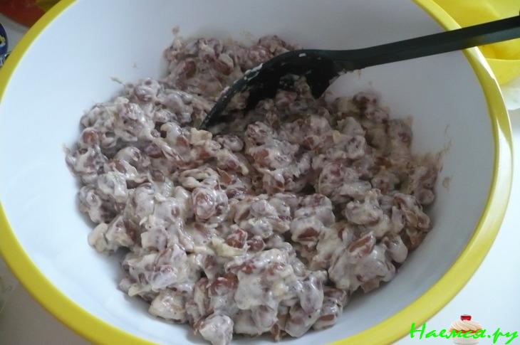 Салат "Лобио"