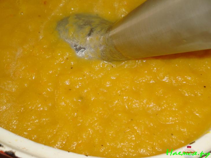Суп-пюре с тыквы