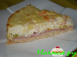 Чизкейк с креветками