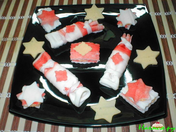 "Десерт" из... крабовых палочек