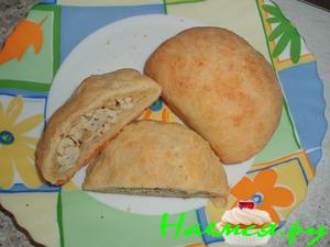 Рассыпчатые пирожки с яичной начинкой Рассыпчатые пирожки с яичной начинкой