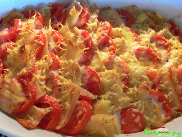 Запеканка помидорная