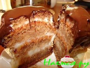 Бисквит из кислого молока (всегда получается и не требует пропитки) и пирожные из него!