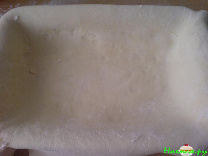 Пирог с грибами&nbsp; и беконом (вариант)