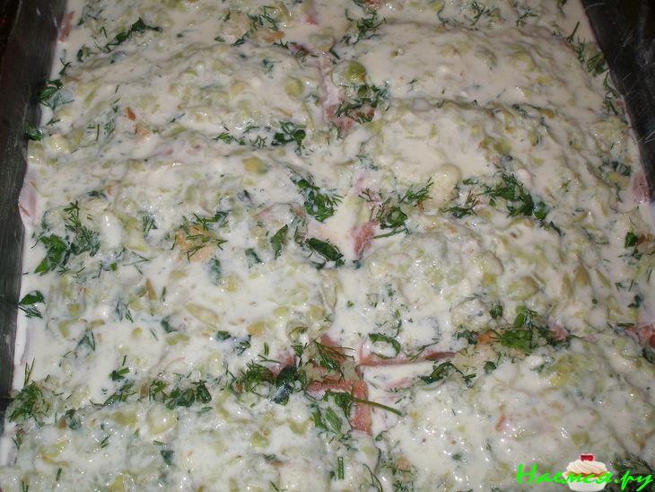 Рыбка под виноградным соусом