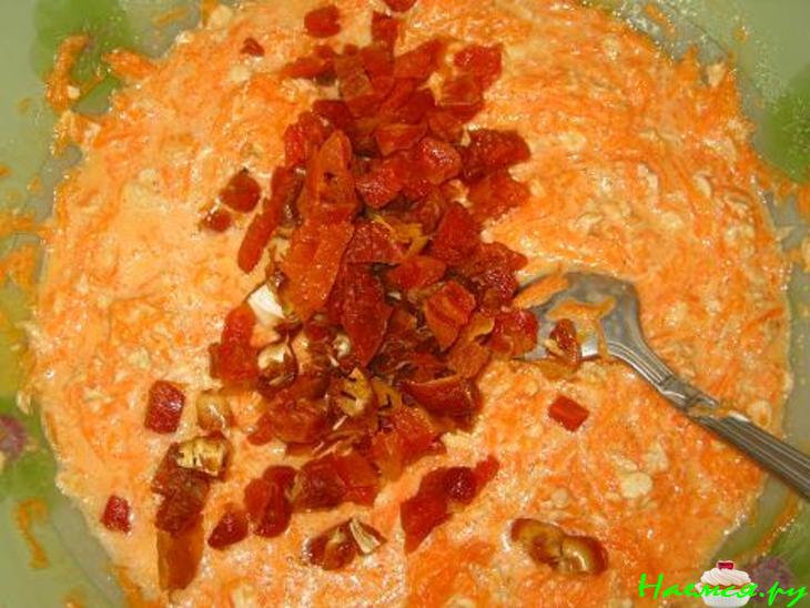 Тыквенно-овсяный пирог