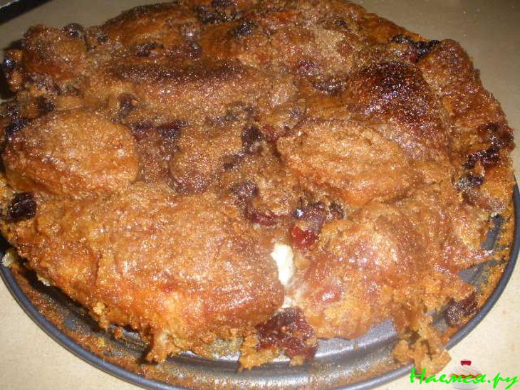 Апельсиновый круассан-пудинг Апельсиновый круассан-пудинг