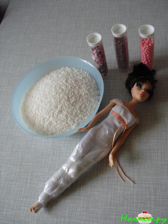 Торт "БАРБИ" моя фантазия