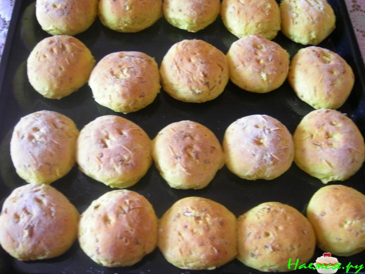 Капустные булочки "Постный день"