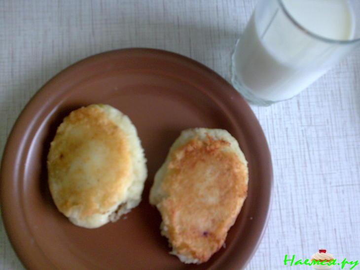 Картошки с творогом и зеленью