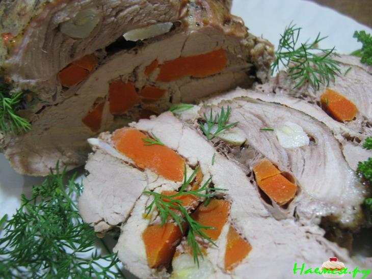 Свинина - буженина с рукава, вкусно, нежно, сочно ...