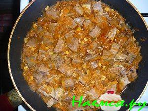 Тушёный язык