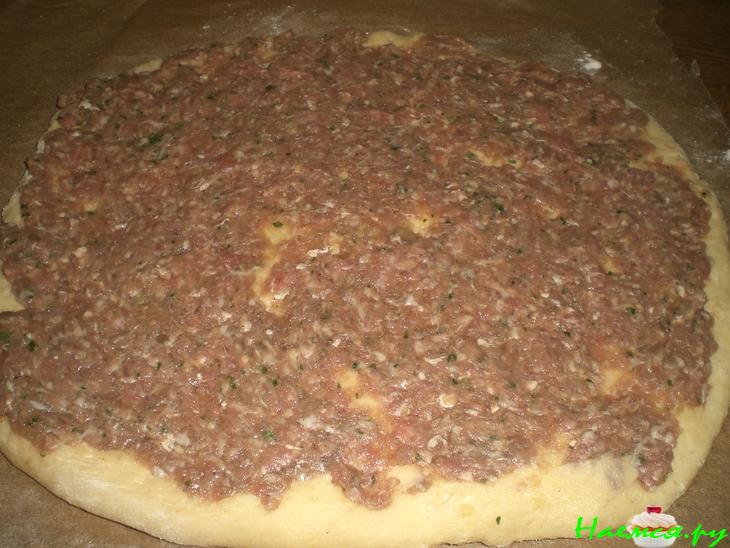 Картофельные рулетики с фаршем