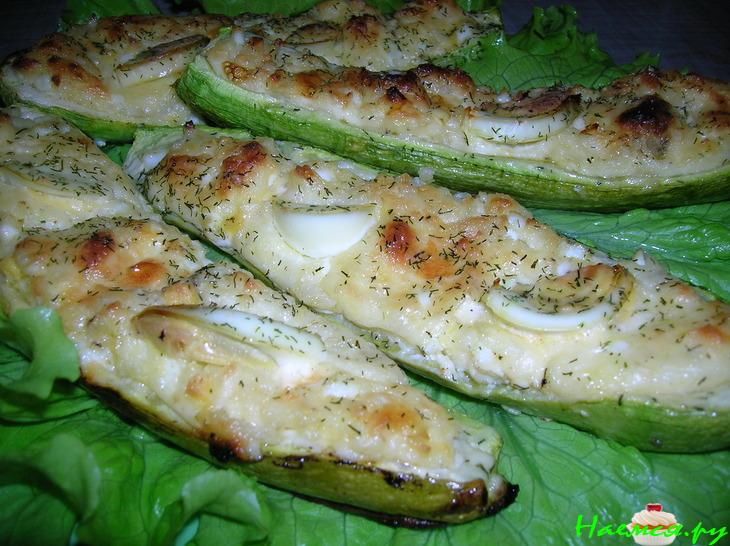 Кабачки фаршированные по-болгарски