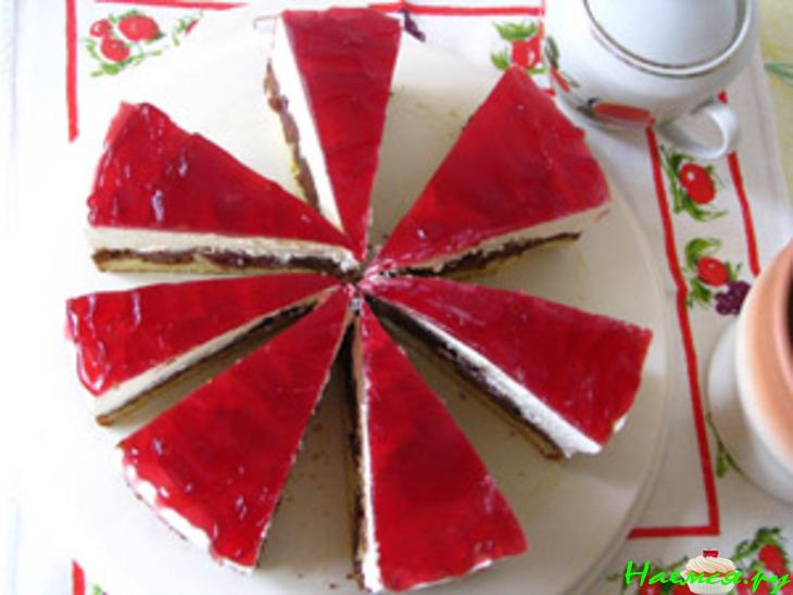 Торт желейный "Красная шапочка"