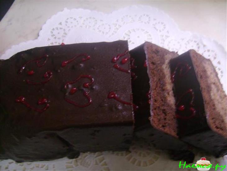 Орехово-шоколадный кекс Орехово-шоколадный кекс