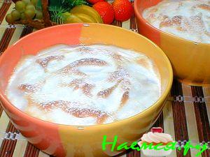 Нежное банановое суфле