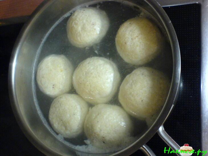 Филе ягнёнка и кнедлик из козьего сыра