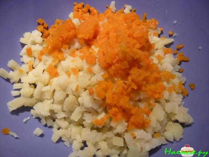 Оливьетто с креветками