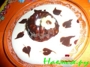 Творожный десерт с черносливом