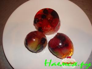 Фруктово-ягодное заливное