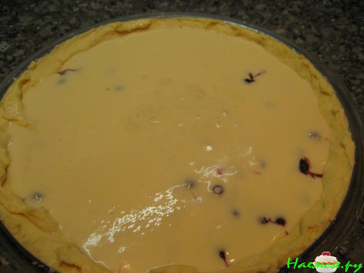 Пирог с черникой Пирог с черникой