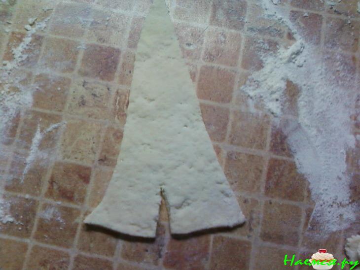 Круасаны с орехами