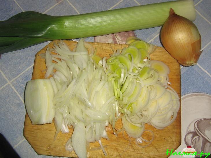 Луково-картофельный киш