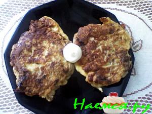 "Отбивные из печени в кляре"