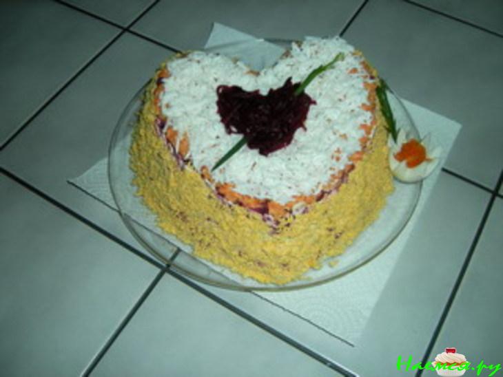 Салат "Сердечко"