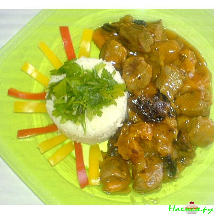 Филе ягненка c сухофруктами и шерри Филе ягненка c сухофруктами и шерри