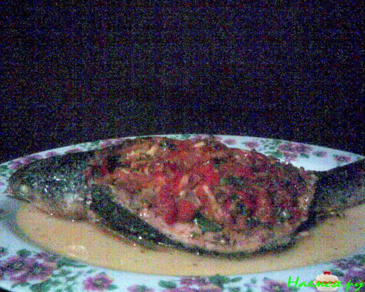 Пеленгас с пикантной овощной начинкой