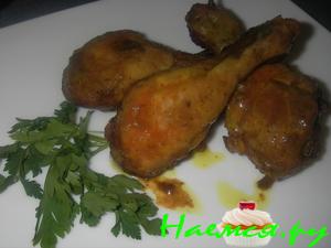 Куриные голени в сливовом маринаде