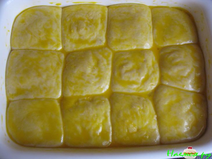 Нежные булочки-пирожки с начинкой (на яблочном соке)