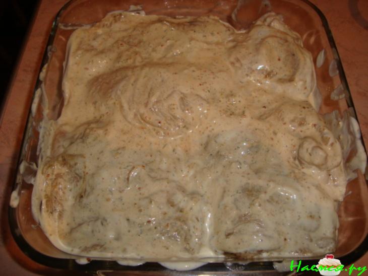 Запечённые бёдрышки куриные