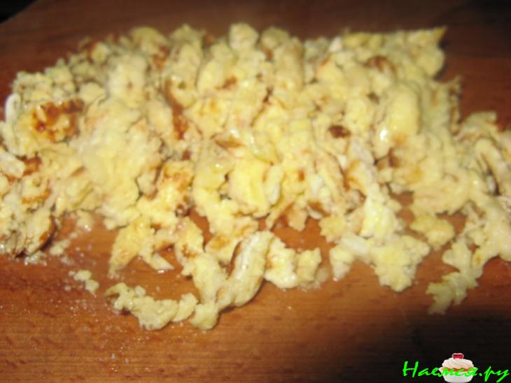 Сырный суп с сырной лапшой