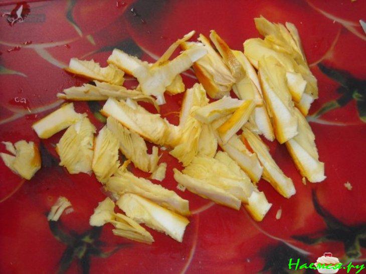 Салат из сырых кесаревых грибов Салат из сырых кесаревых грибов