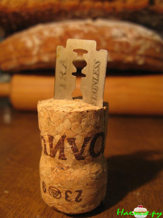 Хлеб на кефире, без дрожжей, с чем душе угодно